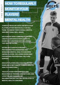 How to monitor players' mental health